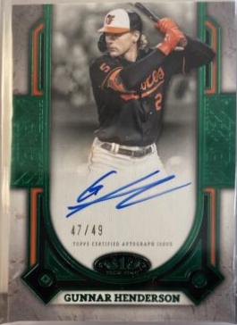 Gunnar Henderson [Green Foil] #PPA-GH