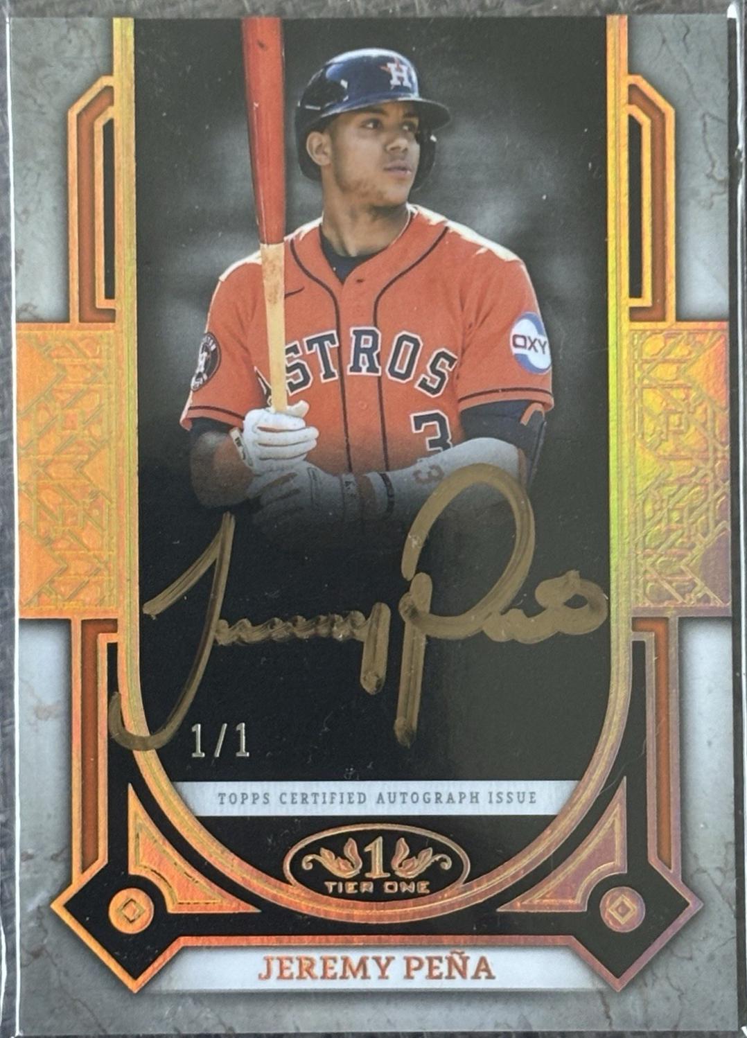 Jeremy Pena [Holo Gold Foil] #PPA-JP