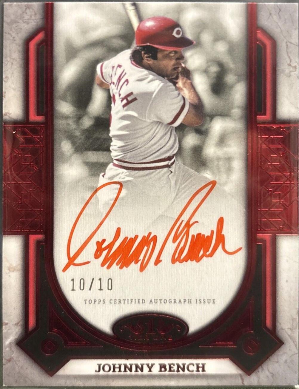 Johnny Bench [Red Foil] #PPA-JB