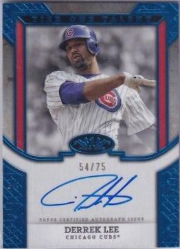 Derrek Lee [Green Foil] #T1TA-DL