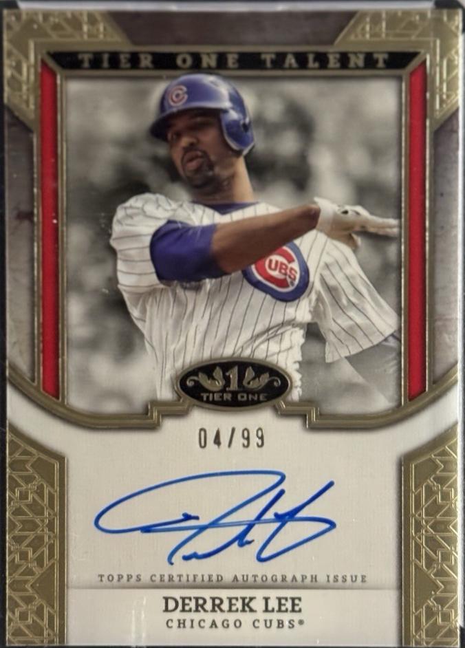 Derrek Lee [Holo Gold Foil] #T1TA-DL