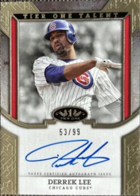 Derrek Lee [Red Foil] #T1TA-DL