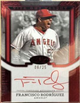 Francisco Rodriguez [Red Foil] #T1TA-FR