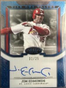 Jim Edmonds [Blue Foil] #T1TA-JE