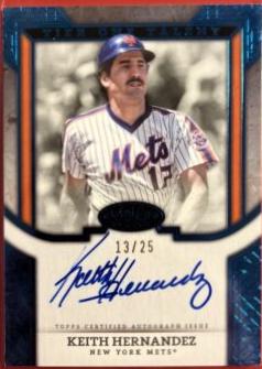 Keith Hernandez [Blue Foil] #T1TA-KH