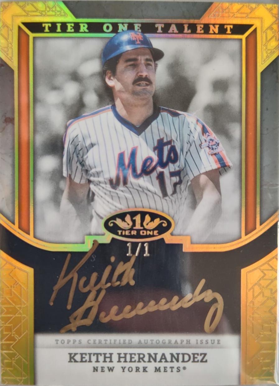 Keith Hernandez [Holo Gold Foil] #T1TA-KH