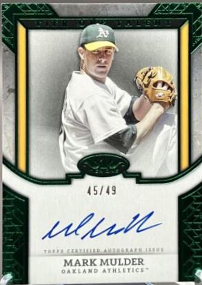 Mark Mulder [Green Foil] #T1TA-MM