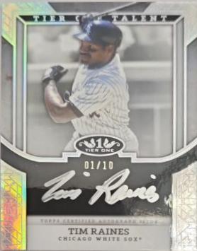 Tim Raines [Holo Silver Foil] #T1TA-TR