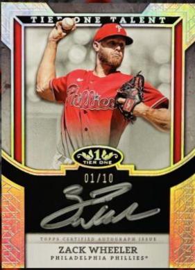 Zack Wheeler [Holo Silver Foil] #T1TA-ZW