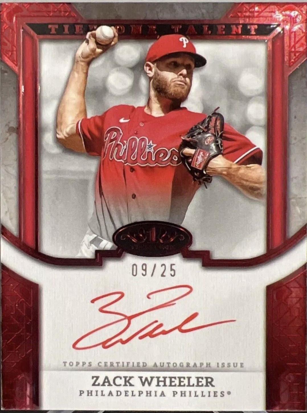 Zack Wheeler [Red Foil] #T1TA-ZW