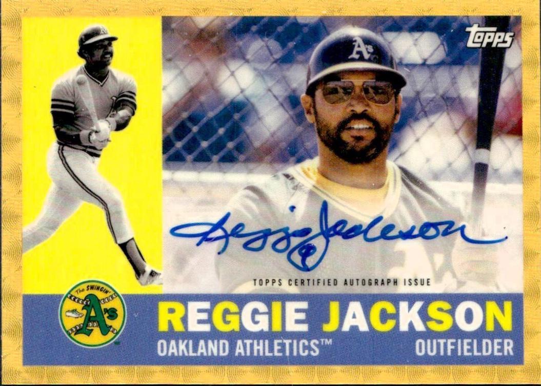 Reggie Jackson #60SFA-RJ2