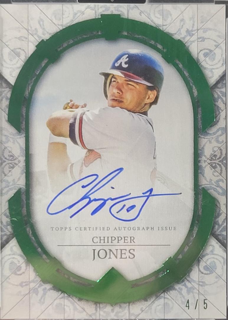 Chipper Jones [Emerald] #TCA-CJO