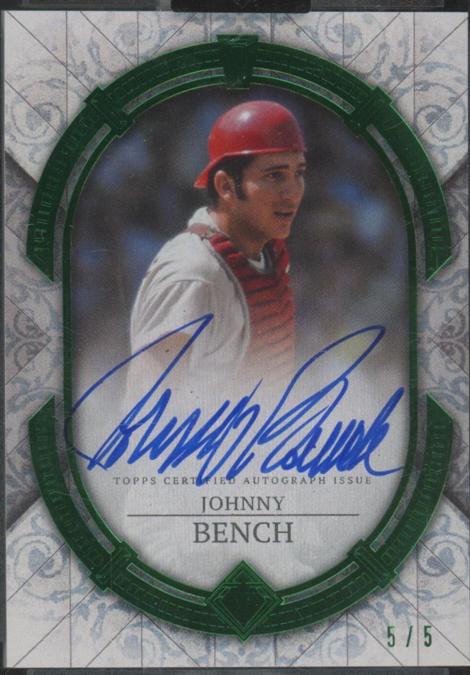 Johnny Bench [Emerald] #TCA-JBE