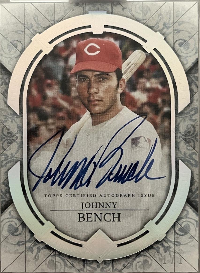 Johnny Bench [Platinum] #TCA-JBE