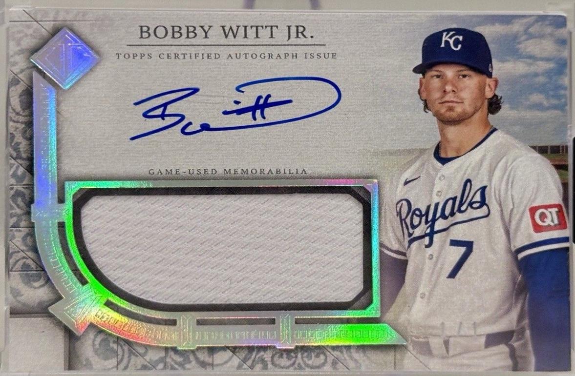 Bobby Witt Jr. [Platinum] #TCAR-BW2