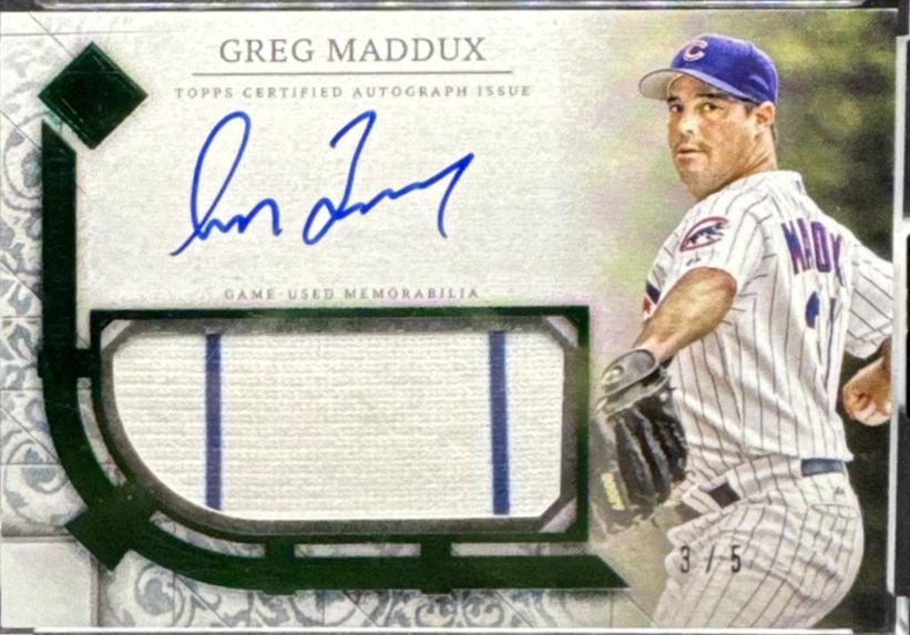 Greg Maddux [Emerald] #TCAR-GM2