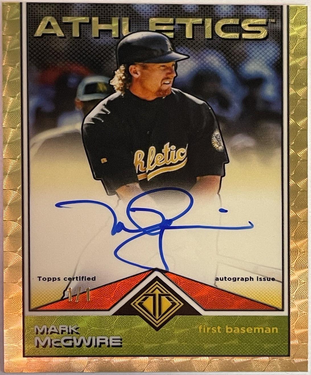 Mark McGwire [Superfractor] #TCBA-MMC