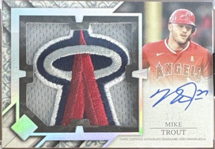 Mike Trout [Platinum] #TJPA-MT3