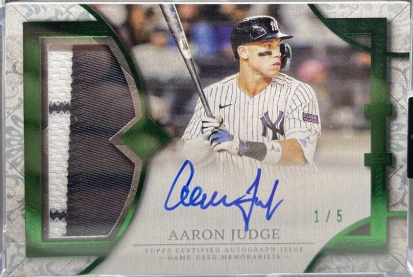 Aaron Judge [Emerald] #TCPA-AJ2