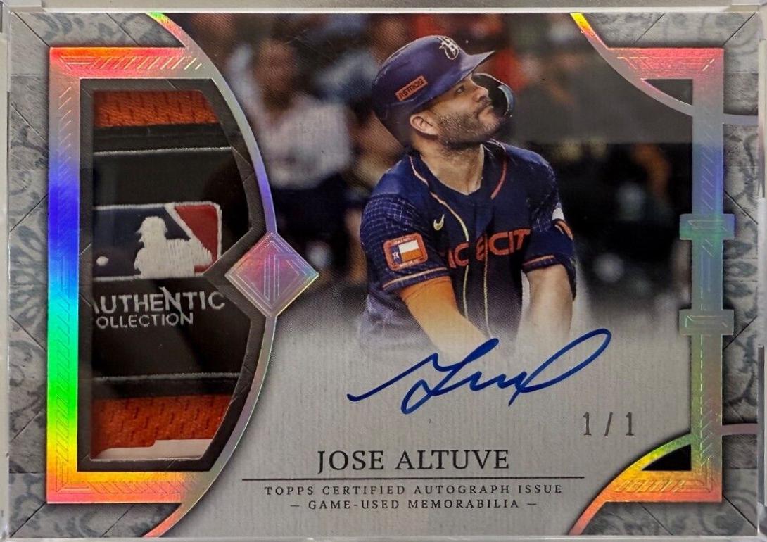 Jose Altuve [Platinum] #TCPA-JA