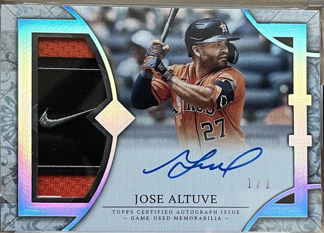 Jose Altuve [Platinum] #TCPA-JA2