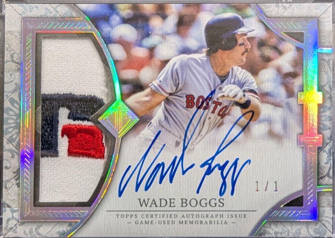 Wade Boggs [Platinum] #TCPA-WB