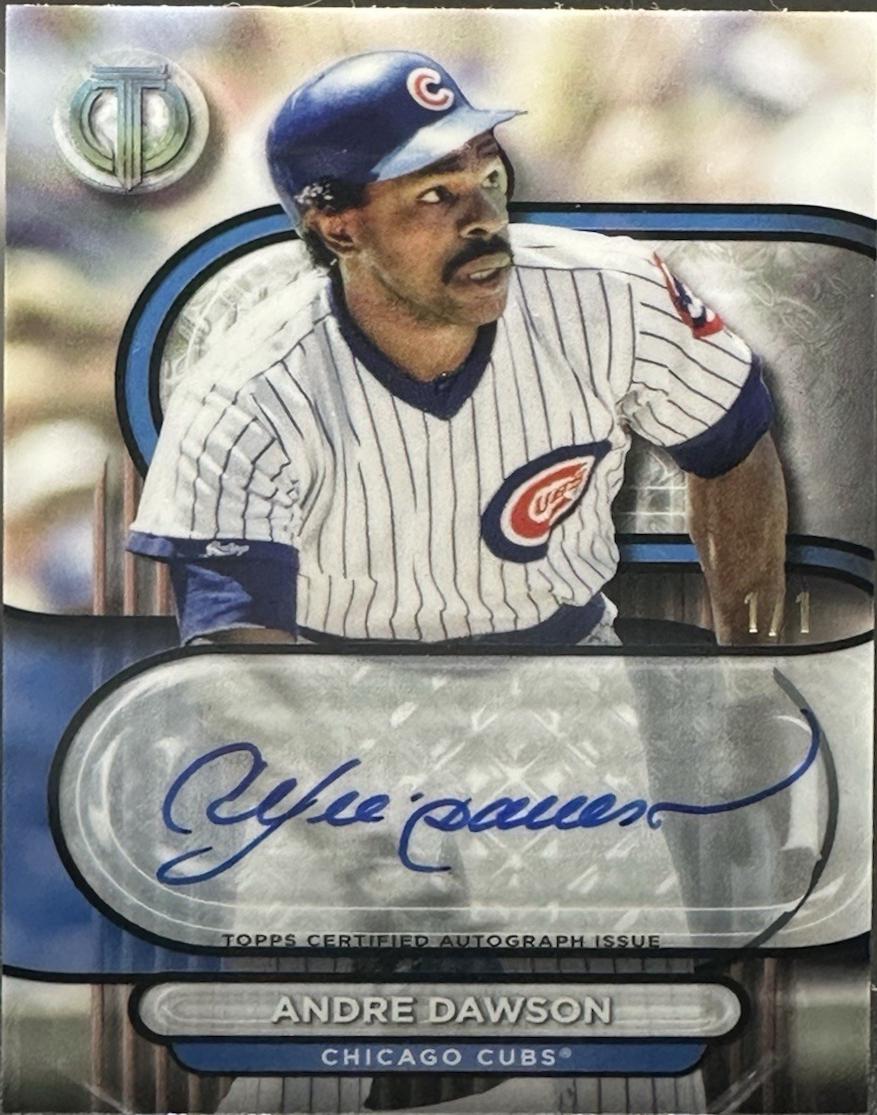 Andre Dawson [Black] #TA-AD