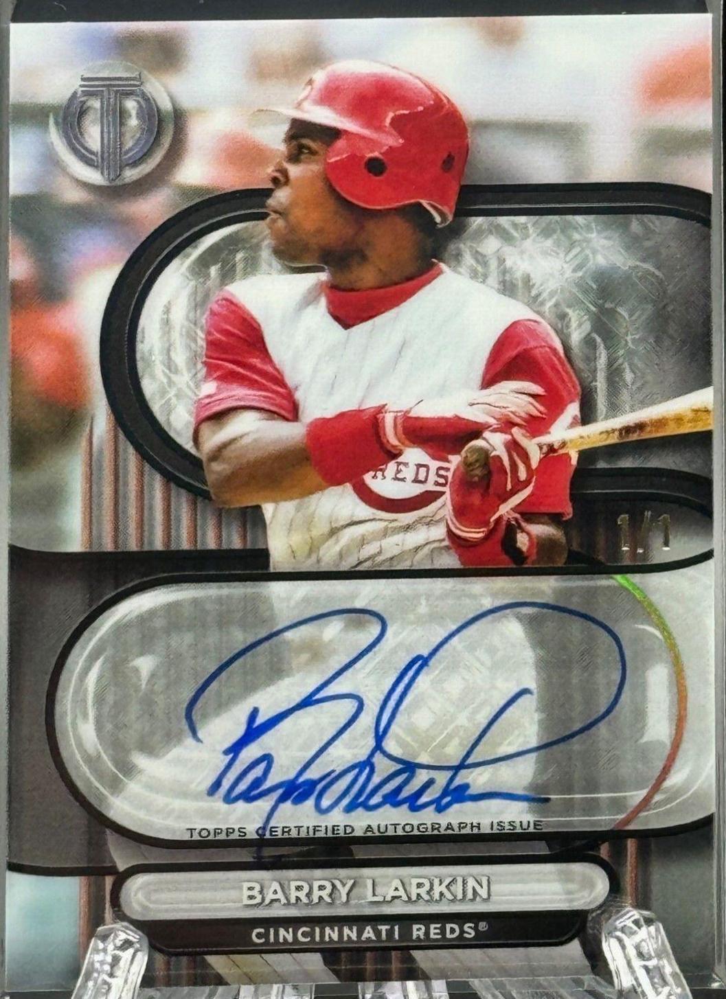 Barry Larkin [Black] #TA-BL
