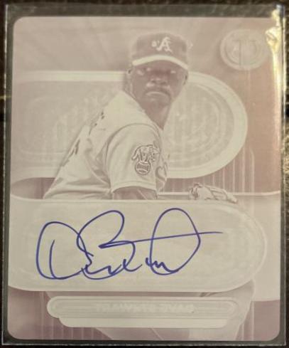 Dave Stewart [Printing Plate] #TA-DSTE
