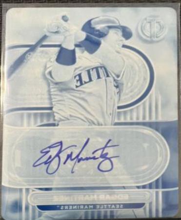 Edgar Martinez [Printing Plate] #TA-EMA