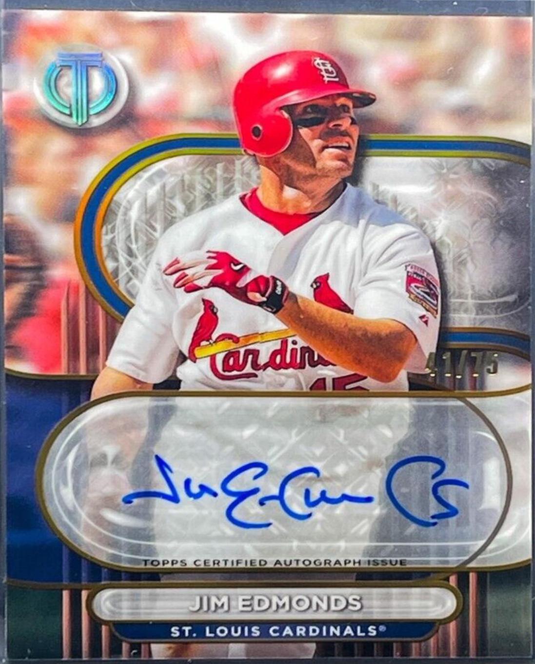 Jim Edmonds [Gold] #TA-JE