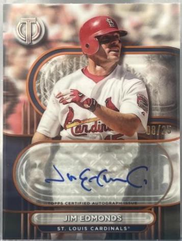 Jim Edmonds [Orange] #TA-JE