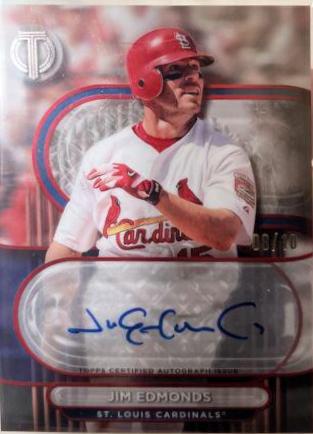 Jim Edmonds [Red] #TA-JE