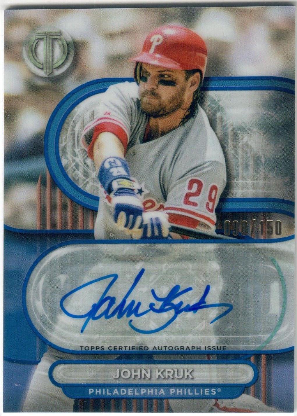 John Kruk [Blue] #TA-JK