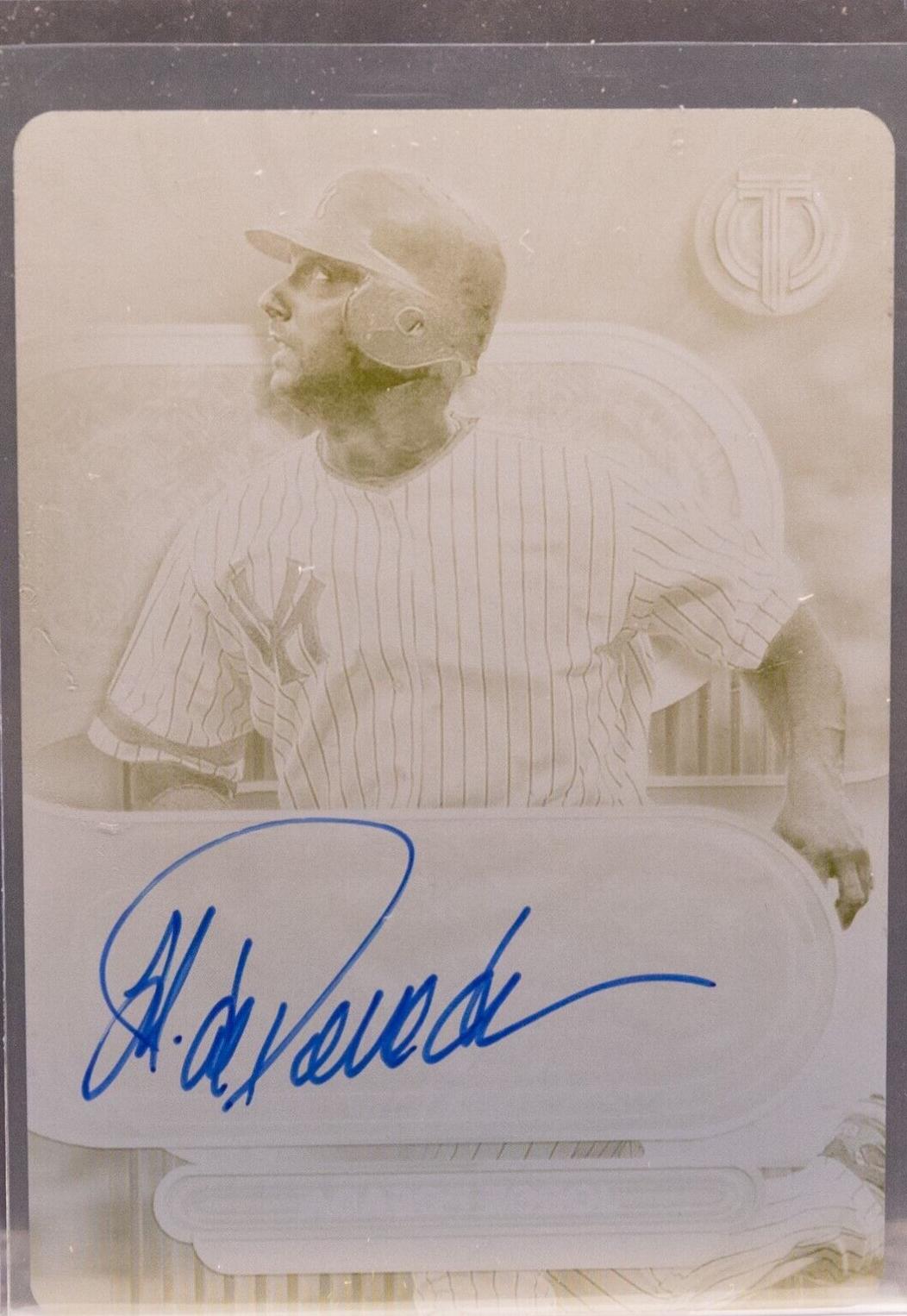 Jorge Posada [Printing Plate] #TA-JP