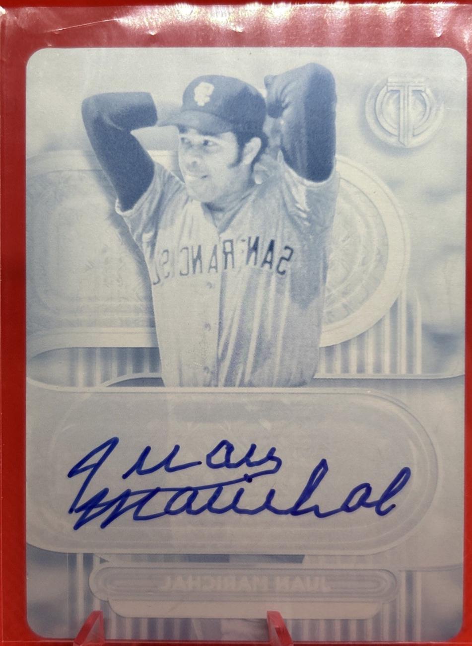 Juan Marichal [Printing Plate] #TA-JM