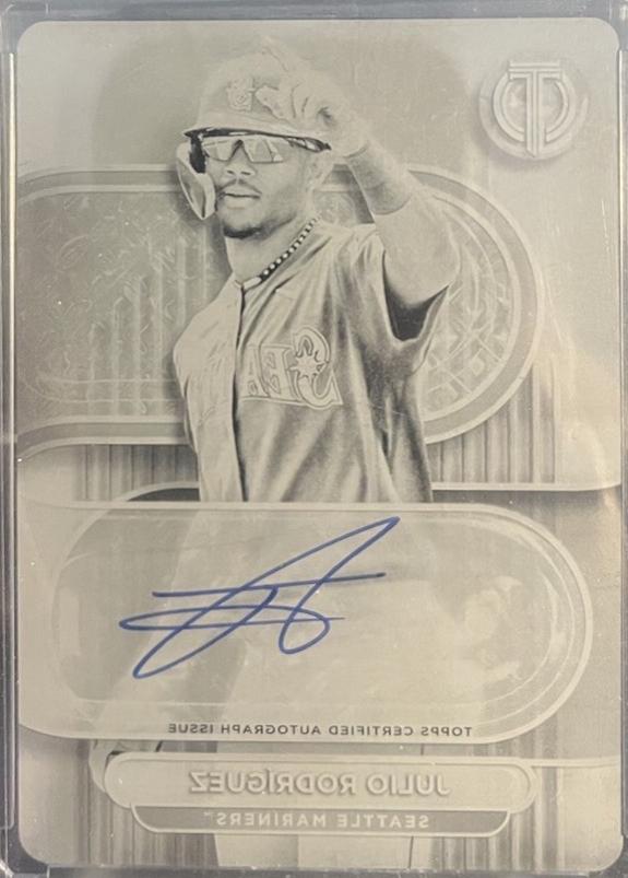 Julio Rodriguez [Printing Plate] #TA-JROD