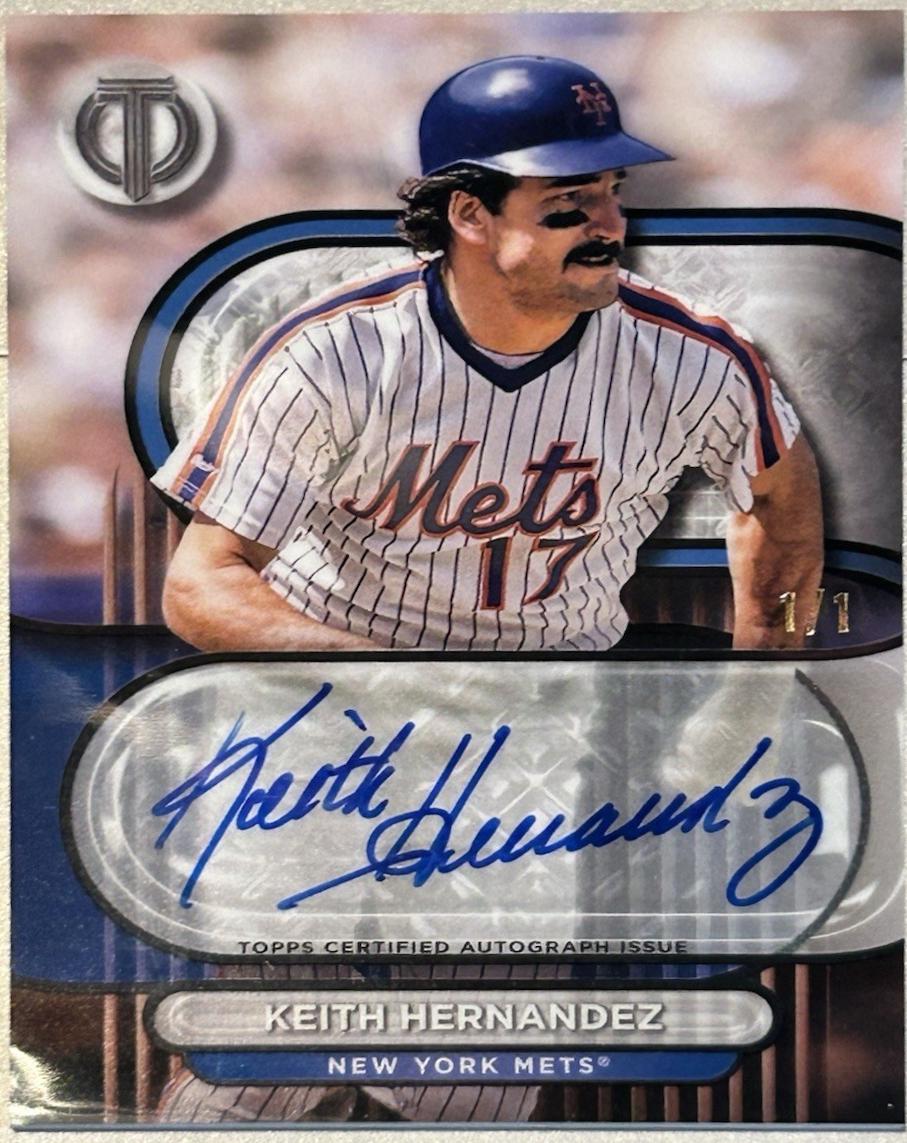 Keith Hernandez [Black] #TA-KHE