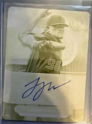 Logan Webb [Printing Plate] #TA-LWE