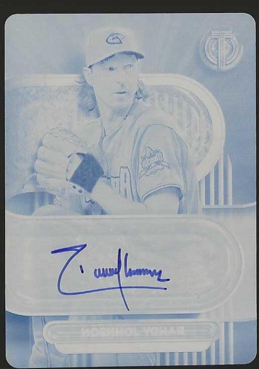Randy Johnson [Printing Plate] #TA-RJ