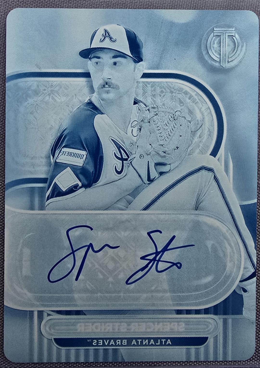 Spencer Strider [Printing Plate] #TA-SST