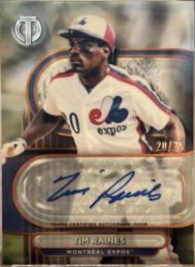 Tim Raines [Orange] #TA-TR