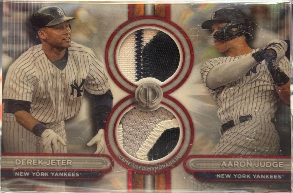 Aaron Judge / Derek Jeter [Red Dual Player] #DR2-JJ