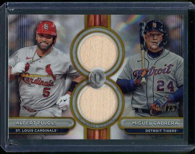 Albert Pujols / Miguel Cabrera [Gold Dual Player] #DR2-PC