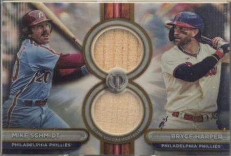 Bryce Harper / Mike Schmidt [Gold Dual Player] #DR2-SH
