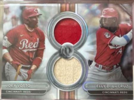 Elly De La Cruz / Joey Votto [Gold Dual Player] #DR2-VD