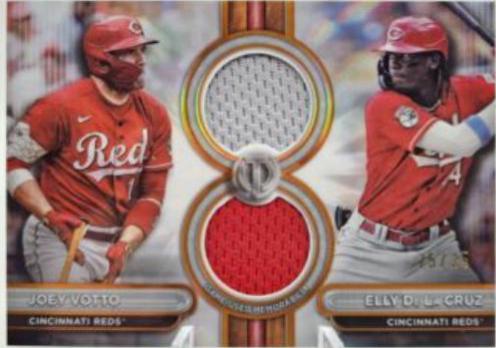 Elly De La Cruz / Joey Votto [Orange Dual Player] #DR2-VD