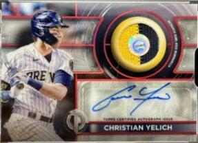 Christian Yelich [Red] #APA-YEL
