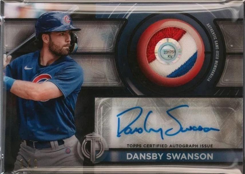 Dansby Swanson [Black] #APA-DS