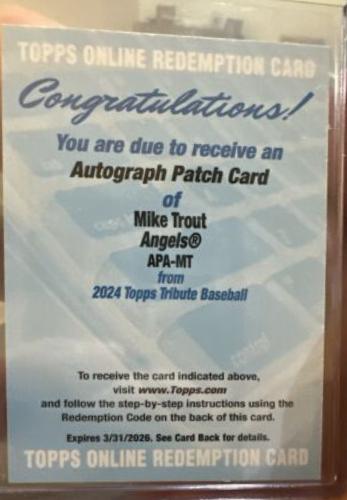 Mike Trout #APA-MT